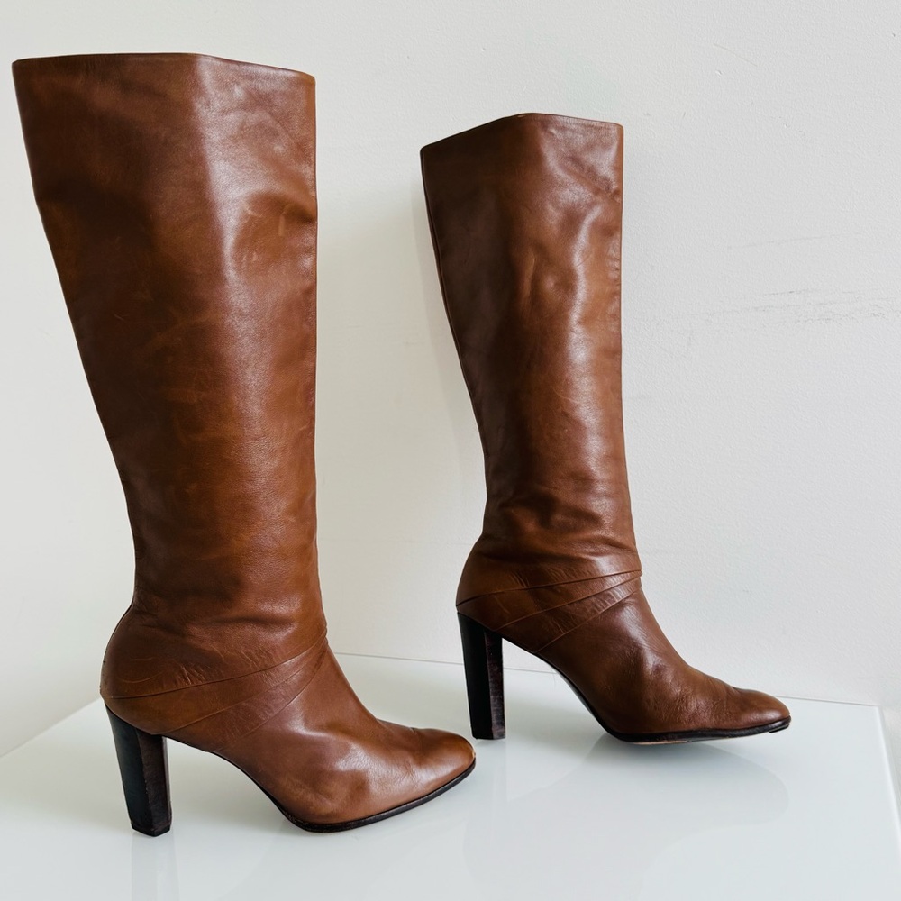 Diane Von Furstenburg high leather Boots